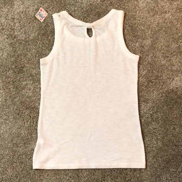 NWT girls sleeveless tank w sparkle -Justice - Picture 4 of 5